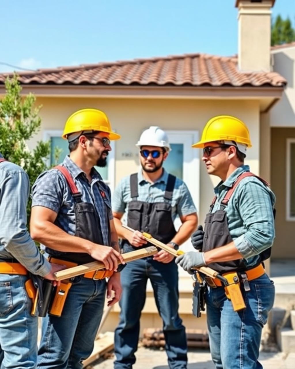 Wise Choice Remodeling team on a job site